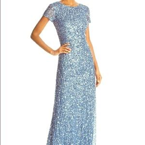 Adrianna Papell
Sequined Scoop-Back Gown